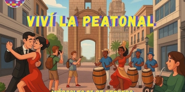 BIENVENIDA CULTURAL A CRUCEROS - VIVÍ LA PEATONAL