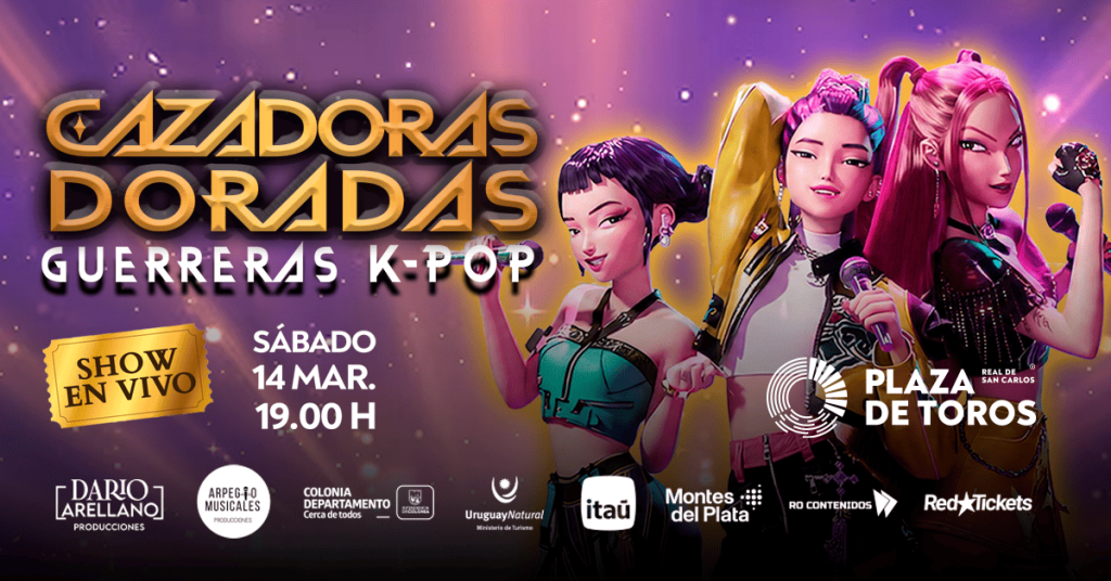 Cazadores Doradas – Guerreras del K-Pop - Plaza de Toros – Colonia