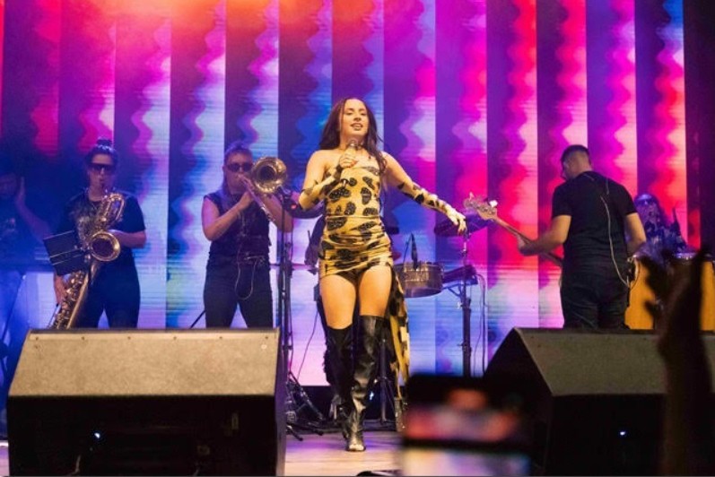 LUANA - URUGUAY A TODA COSTA - 22 de febrero 2026 en la Plaza de la Prefectura (zona Parador Chico Kiyú) Foto Uruguay a Toda Costa