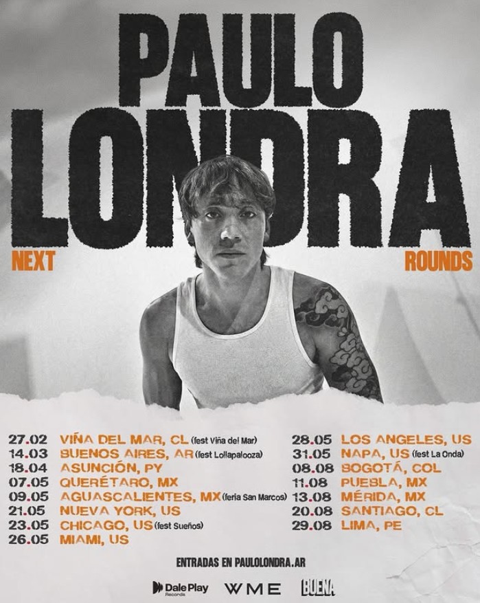 PAULO LONDRA Tour 2026