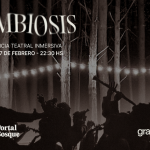 Portal Bosque presenta SIMBIOSIS - sábado 7 de febrero 2026 - experiencia teatral inmersiva al aire libre