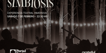 Portal Bosque presenta SIMBIOSIS - sábado 7 de febrero 2026 - experiencia teatral inmersiva al aire libre