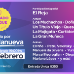 TABLADO DEL PARQUE - Beneficio para Rafa Villanueva - MARTES 24-02-2026