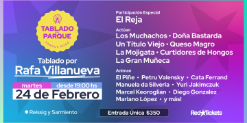 TABLADO DEL PARQUE - Beneficio para Rafa Villanueva - MARTES 24-02-2026