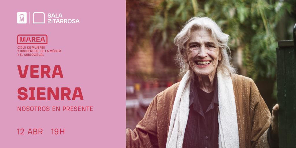 VERA SIENRA - ARRIBA LOS QUE AMAN - NOSOTROS EN PRESENTE - Domingo 12 abril 19hs. Sala Zitarrosa