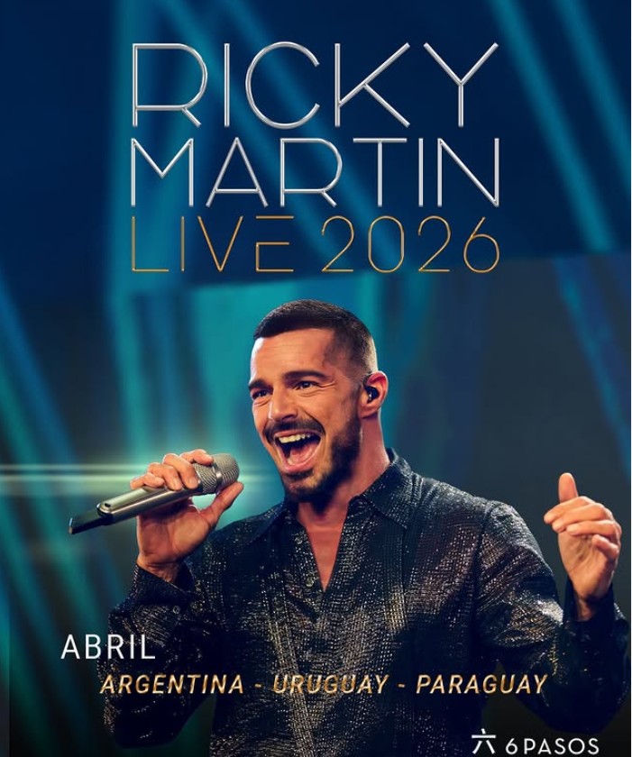 Show Ricky Martin e Uruguay - Abril 2026