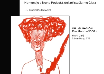 Artes y Letras del Perú en caricaturas: homenaje a Bruno Podestá en el MAPI