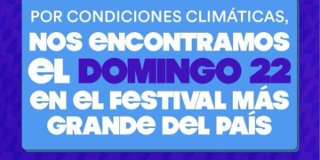 COSQUÍN ROCK SE REPROGRAMA AL DOMINGO 22 DE MARZO