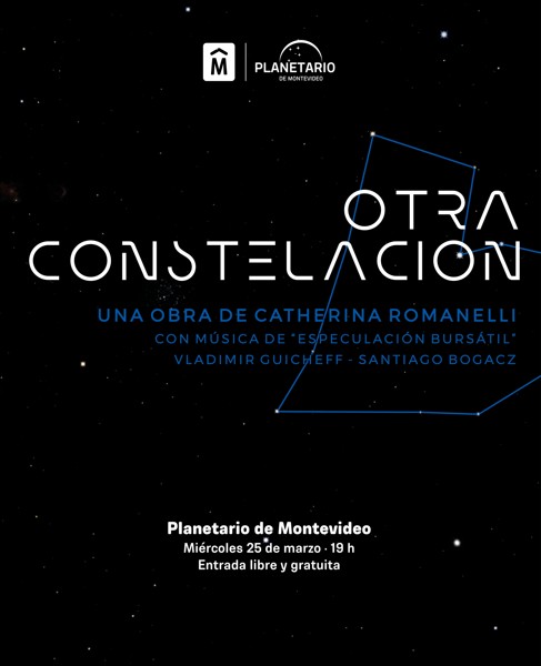 Arte y cielo en el Planetario de Montevideo: “Otra Constelación”, obra de Catherina Romanelli