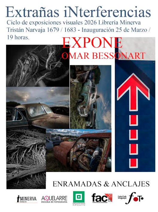 Extrañas Interferencias - Omar Bessonart - Minerva - 25 de Mayo 2026 a las 19:00hs. entre libros y café