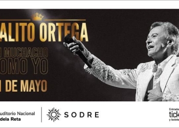 PALITO ORTEGA: Un muchacho como Yo - Auditorio del Sodre - 31 de mayo 2026