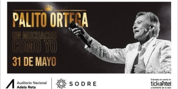 PALITO ORTEGA: Un muchacho como Yo - Auditorio del Sodre - 31 de mayo 2026