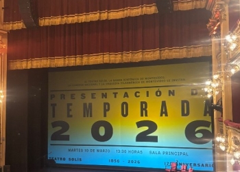 Teatro Solís Temporada 2026 - 1856 – 2026 170 Aniversario por María José Pieri