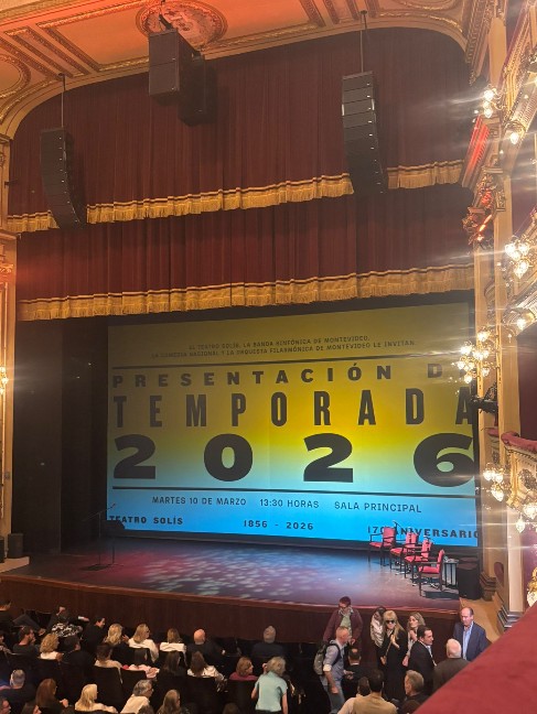 Teatro Solís Temporada 2026 - 1856 – 2026 170 Aniversario por María José Pieri