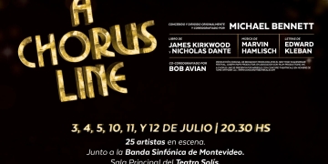 A CHORUS LINE EN TEATRO SOLIS JUNTO A LA BANDA SINFÓNICA DE MONTEVIDEO
