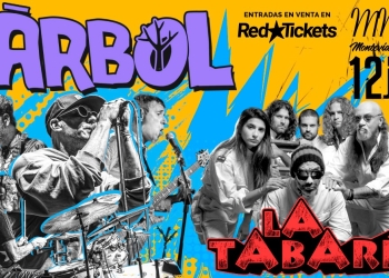 Arbol festeja 30 años junto a La Tabare - Domingo 12 de julio 2026 en Montevideo Music Box