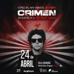 CRIMEN llega a Montevideo con su homenaje a Gustavo Cerati - Sala Camacua - Montevideo - 24 de abril 2026 - 21 hs.