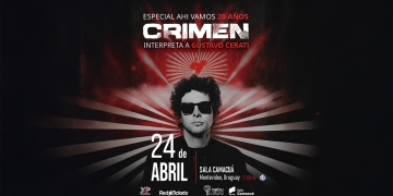 CRIMEN llega a Montevideo con su homenaje a Gustavo Cerati - Sala Camacua - Montevideo - 24 de abril 2026 - 21 hs.