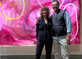 Magalí Milkis - El Borde del Lenguaje - sala de exposiciones de la Alianza Francesa por Daniel Benoit Cassou