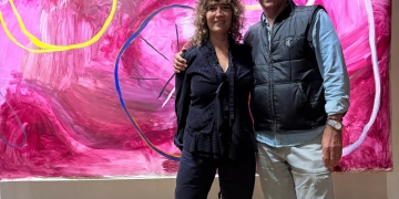 Magalí Milkis - El Borde del Lenguaje - sala de exposiciones de la Alianza Francesa por Daniel Benoit Cassou