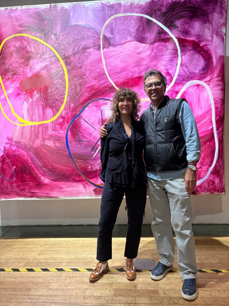 Magalí Milkis - El Borde del Lenguaje - sala de exposiciones de la Alianza Francesa por Daniel Benoit Cassou