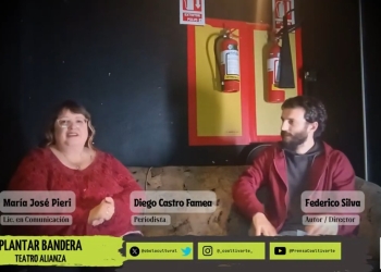 Plantan Bandera - escrita y dirigida por Federico Silva - Teatro Alianza - Arrumaco, Mamá y el Campeón Tres artistas a la intemperie por María José Pieri - Diego Castro Famea