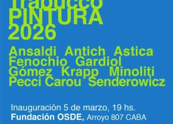 Premio Trabucco 2026 - La persistencia de la pintura (aunque la hayan dado por muerta más de una vez) por Daniel Benoit Cassou