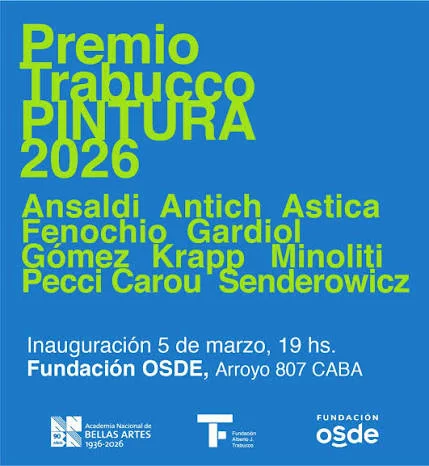 Premio Trabucco 2026 - La persistencia de la pintura (aunque la hayan dado por muerta más de una vez) por Daniel Benoit Cassou