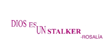 ROSALÍA - Dios Es Un Stalker (versión Francotiradora - Official Lyric Video)