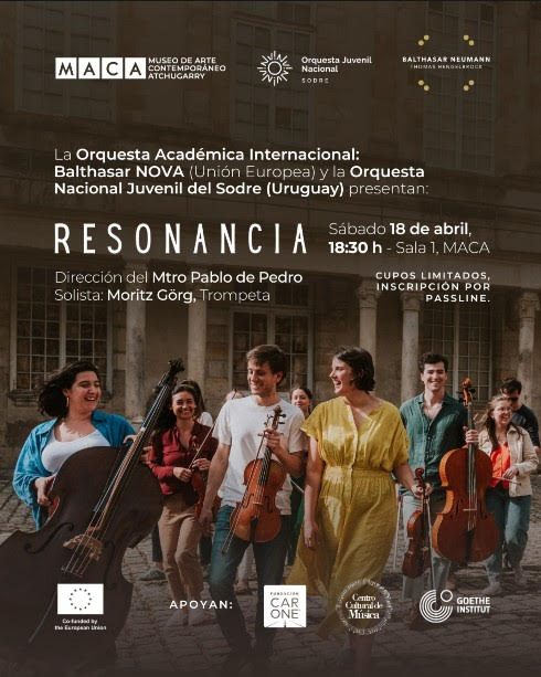 "Resonancia” con la Orquesta Balthasar Neumann en MACA - Sábado 18 de ABRIL 2026