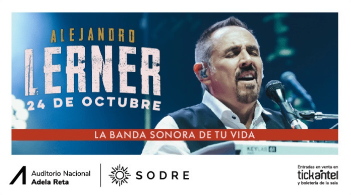 ALEJANDRO LERNER en el Auditorio del Sodre