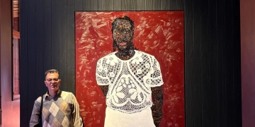 Amoako Boafo - Pintura, identidad y memoria - Venecia, Italia por Daniel Benoit Cassou