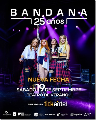 Bandana 25 Años