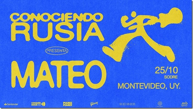 CONOCIENDO RUSIA presenta MATEO - Auditorio Adela Reta - 25/10/2026