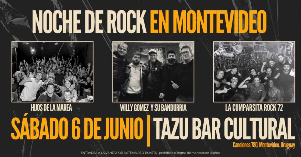 NOCHE DE ROCK EN MONTEVIDEO