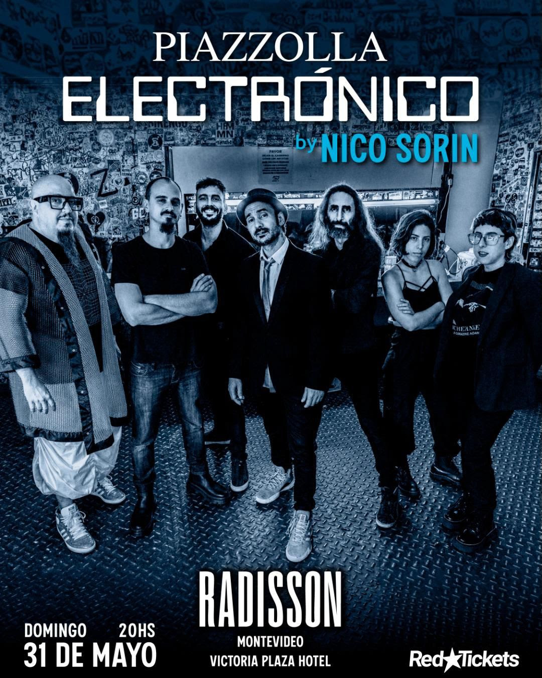 PIAZZOLLA ELECTRÓNICO by NICO SORIN - 31 de mayo 2026 - Radisson Victoria Plaza Hotel