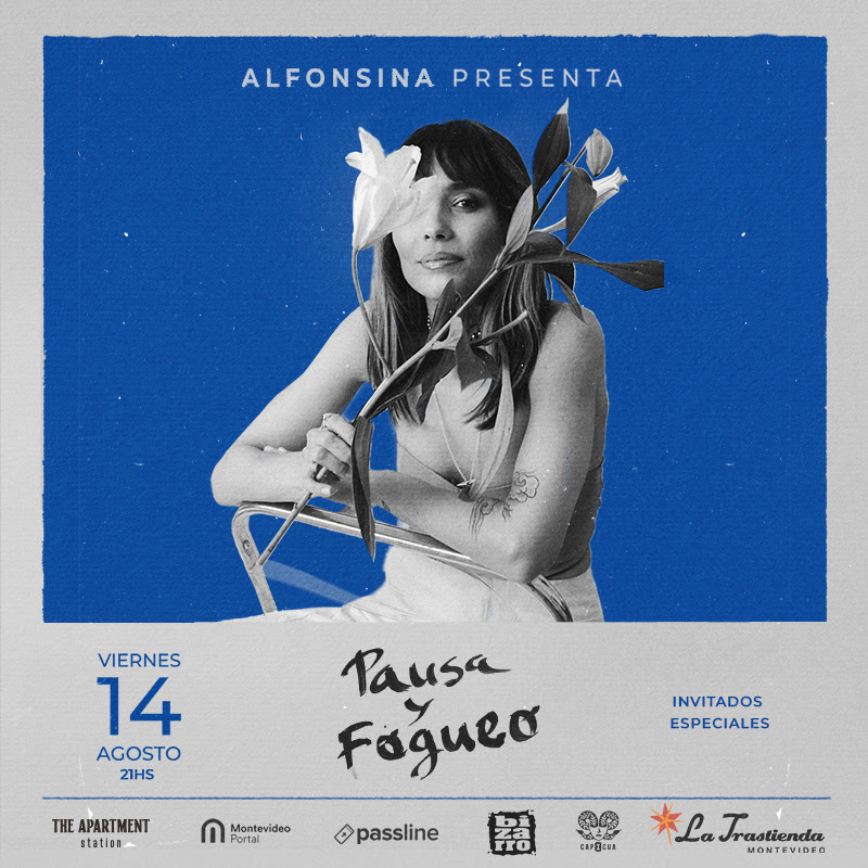 ALFONSINA presenta en vivo “Pausa y Fogueo” en La Trastienda