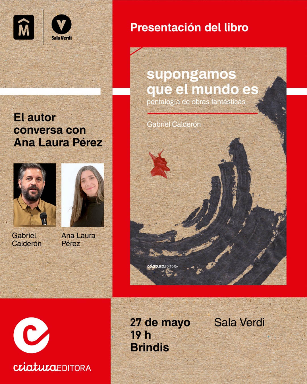 Supongamos que el mundo es, de Gabriel Calderón