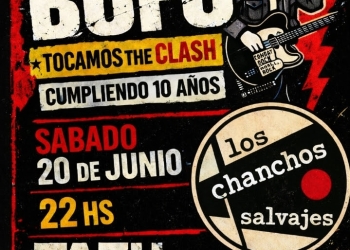 Tom Bufo + Los Chanchos Salvajes en vivo: Sábado 20 de Junio en Tazu