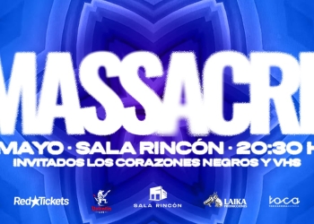 MASSACRE en Sala Rincón - Sábado 9 de Mayo 2026 - 20 hs.
