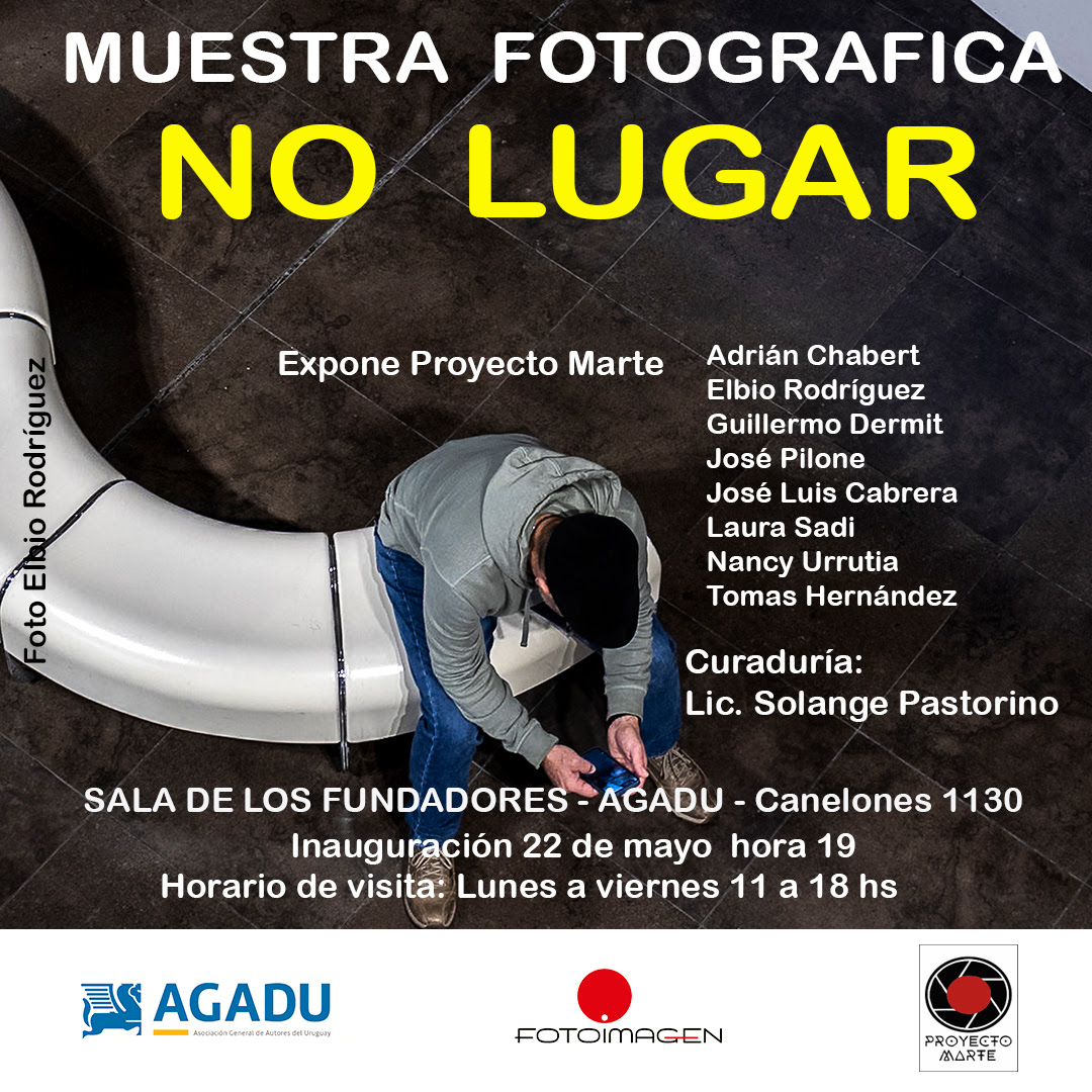Muestra fotográfica No lugar en AGADU