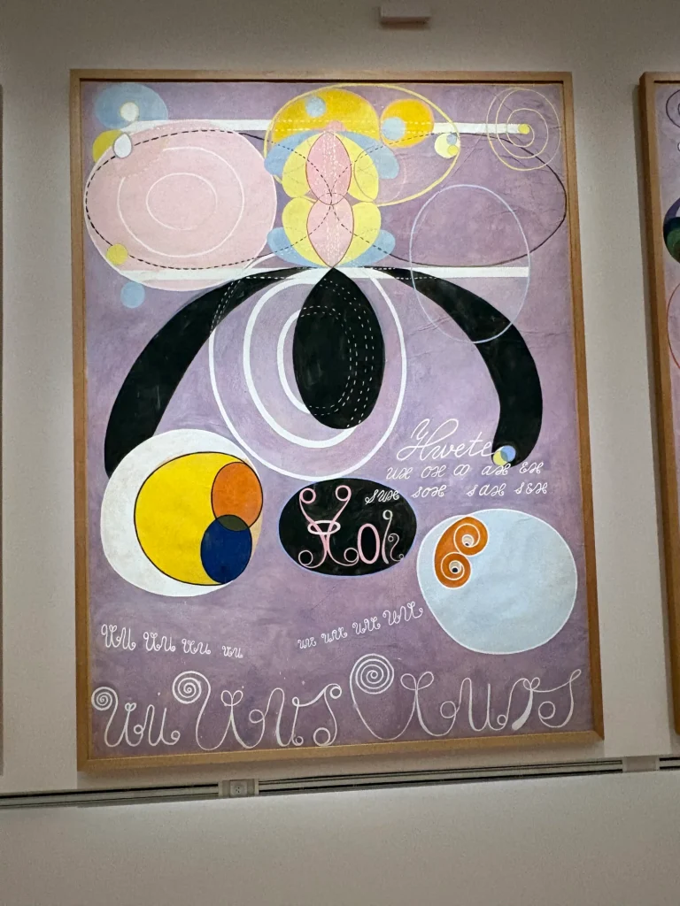 Hilma af Klint en Grand Palais por Daniel Benoit Cassou