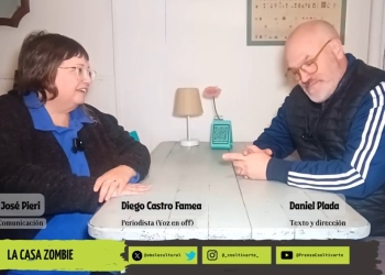 La Casa Zombie Humor, monstruos y una mirada al uso de las pantallas en el Teatro Stella por María José Pieri - Diego Castro Famea