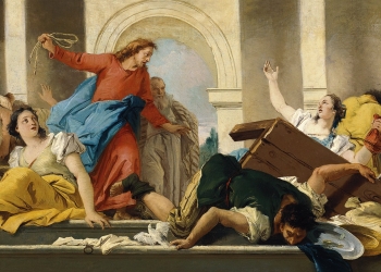 La expulsión de los mercaderes del templo - Colección Thyssen-Bornemisza, en depósito en el Museu Nacional d'Art de Catalunya
