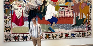 Małgorzata Mirga-Tas en Kunsthal Charlottenborg - Coser la memoria de un pueblo - Copenhague - Dinamarca por Daniel Benoit Cassou