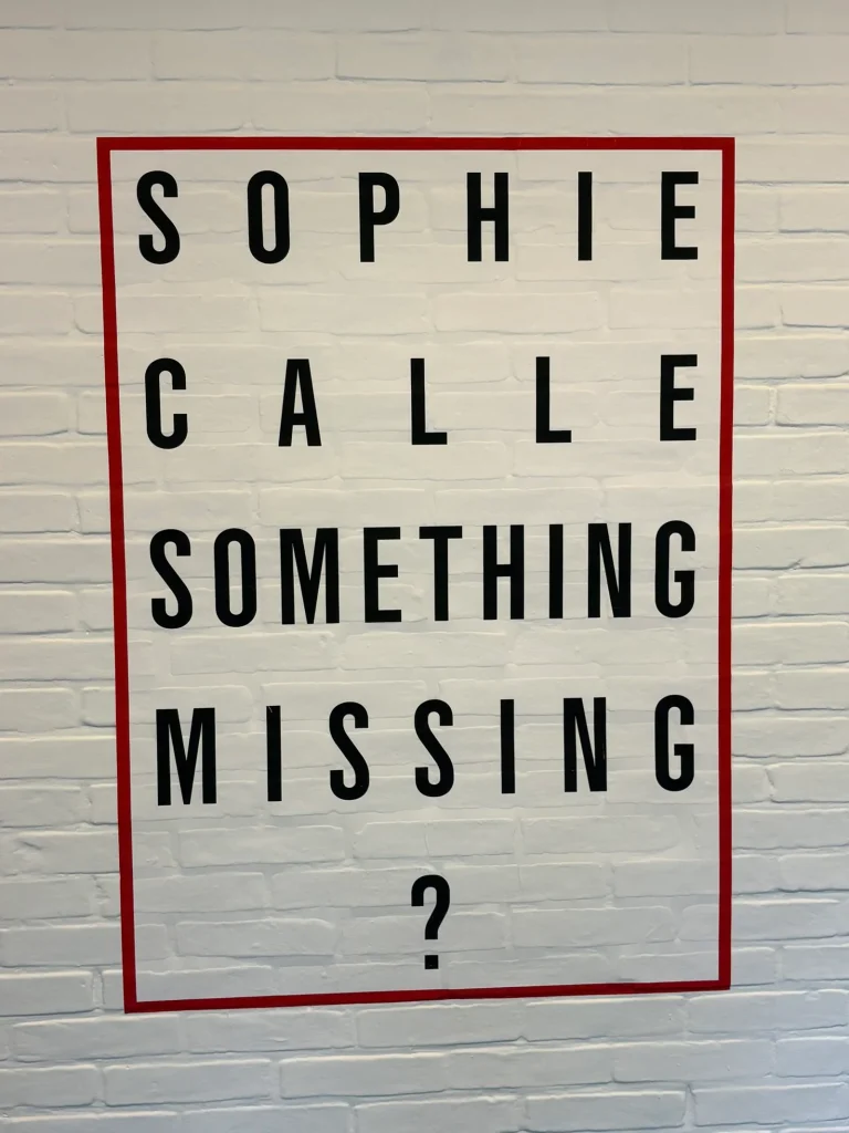 Sophie Calle en Louisiana – Something Missing? por Daniel Benoit Cassou