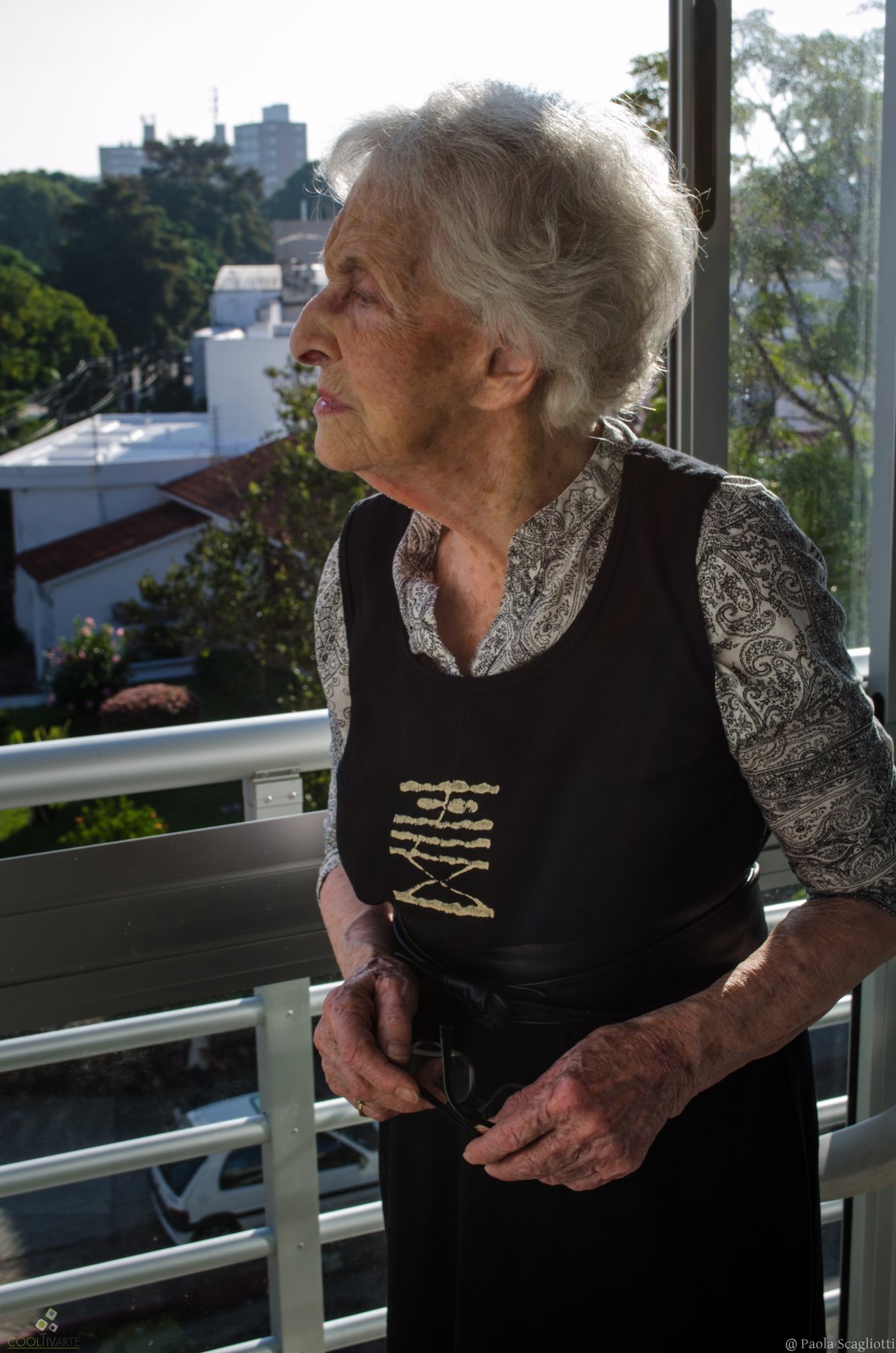 Fotorreportaje a Ida Vitale - Abril 2018 - Foto © Paola Scagliotti www.cooltivarte.com